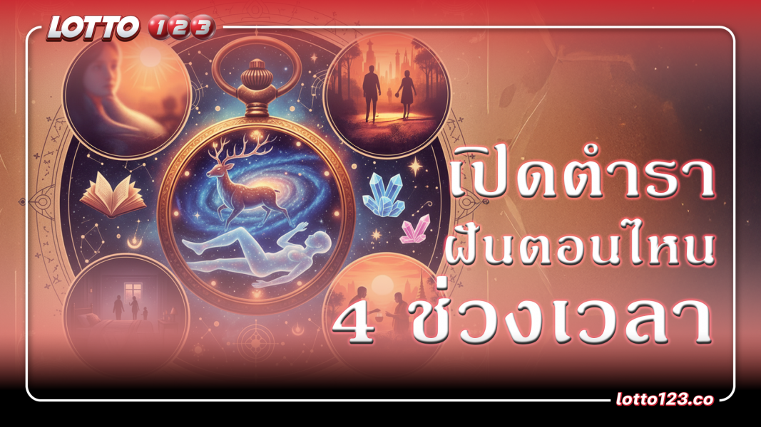 เปิดตำราพยากรณ์: เมื่อ "เวลา" บอกความลับของ "ความฝัน"