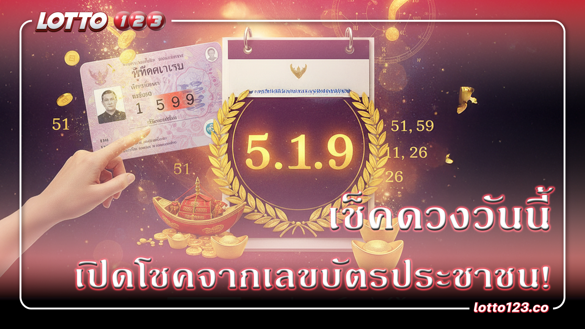 เช็คดวงวันนี้ 22/1/69 ฤกษ์ดีสีมงคล พร้อมเคล็ดลับเปิดโชคจากเลขบัตรประชาชน!"